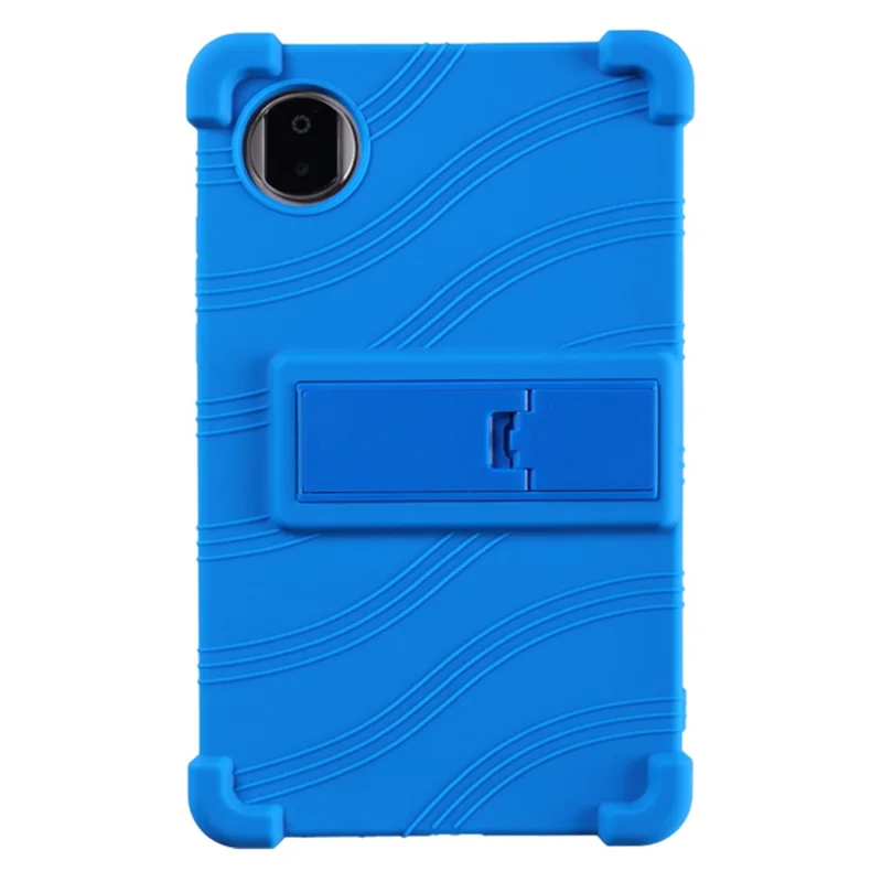 Funda para Tablet For Honor Pad X7 con Soporte Ajustable y Cubierta Protectora de Silicona - Azul Oscuro
