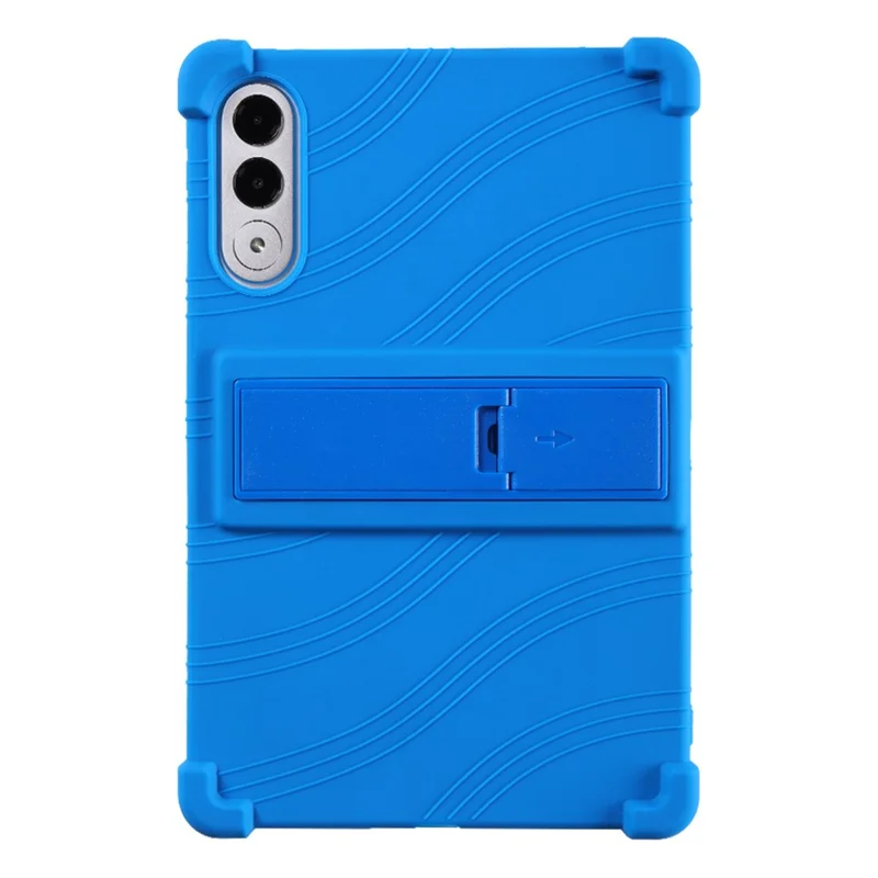 Чехол для планшета Lenovo Xiaoxin Pad Pro GT с регулируемой подставкой, силиконовый защитный чехол - Темно-синий