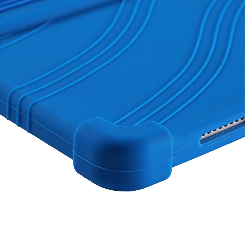 Чехол для планшета Lenovo Xiaoxin Pad Pro GT с регулируемой подставкой, силиконовый защитный чехол - Темно-синий