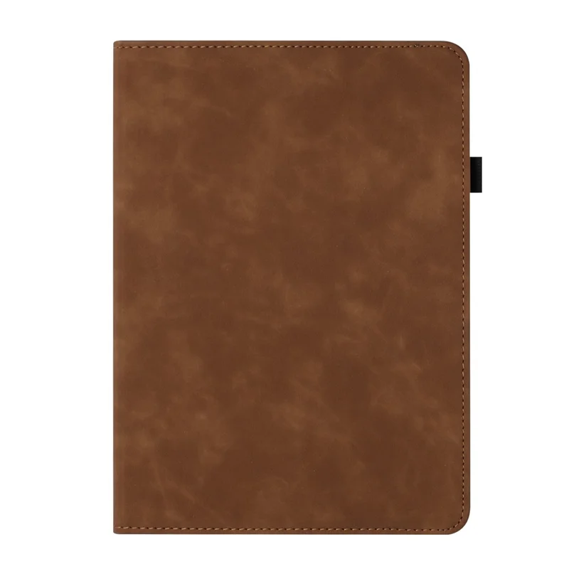 Capa para Tablet iPad 10.2 (2020) / (2019) / iPad Air 10.5 polegadas (2019) / Pro 10.5 polegadas (2017) com Suporte Giratório Cor Sólida em Couro PU - Marrom