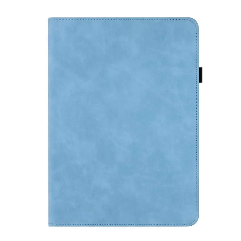 Capa para Tablet Samsung Galaxy Tab S10+ / S9+ / S9 FE+ com Suporte Giratório, Cor Sólida em Couro PU - Azul Céu