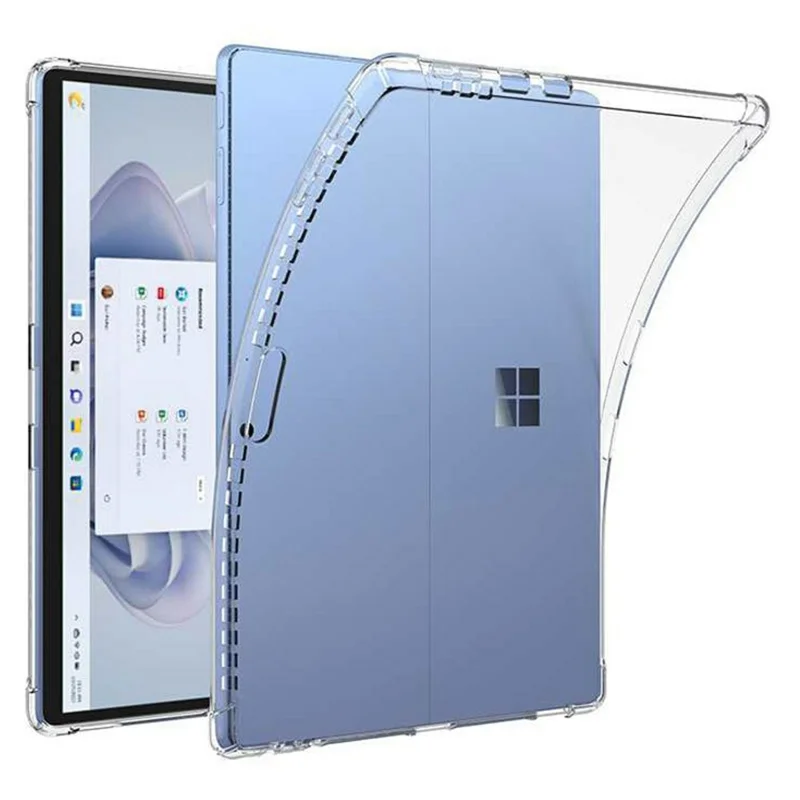 Clear Case for Microsoft Surface Pro 7 / 6 / 5 / 4 Four Corner Shockproof Tablet TPU Cover