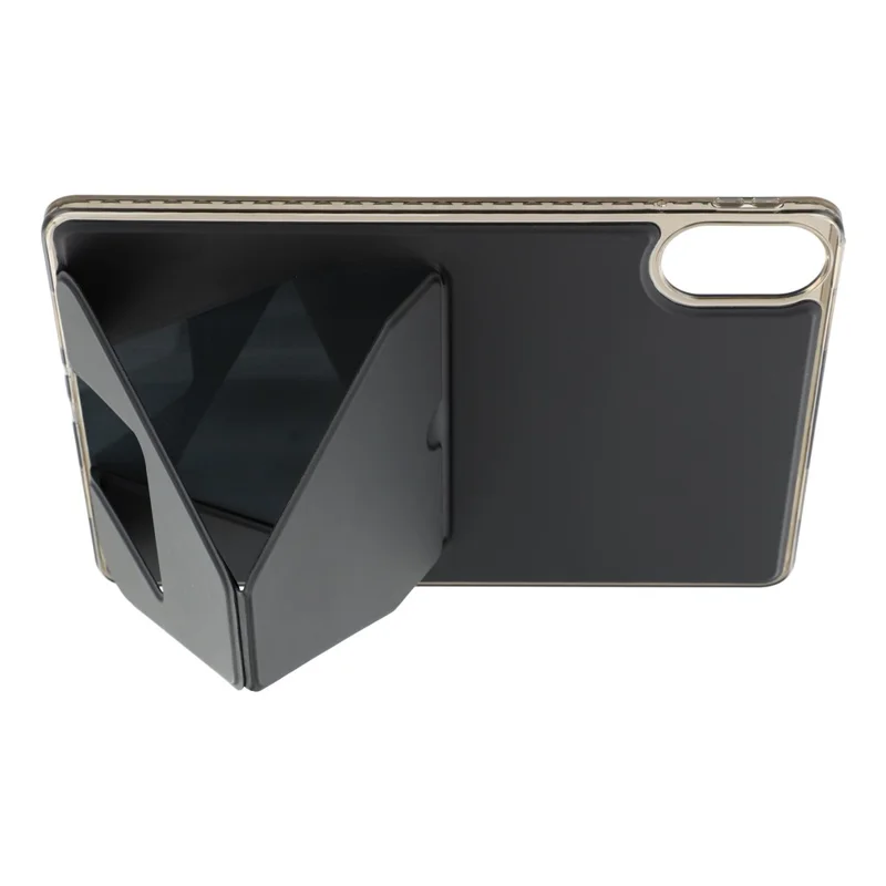For Xiaomi Redmi Pad 2 11 Case TPU PU Leather Kickstand Tablet Cover - Black