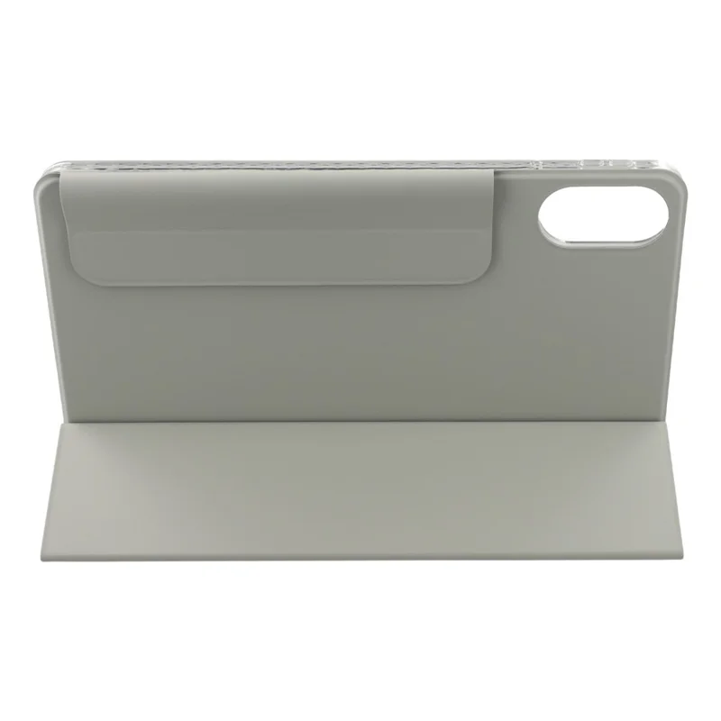 Xiaomi Redmi Pad 2 Hülle Faltbarer Ständer Magnetisches Leder Tablet Cover - Grau