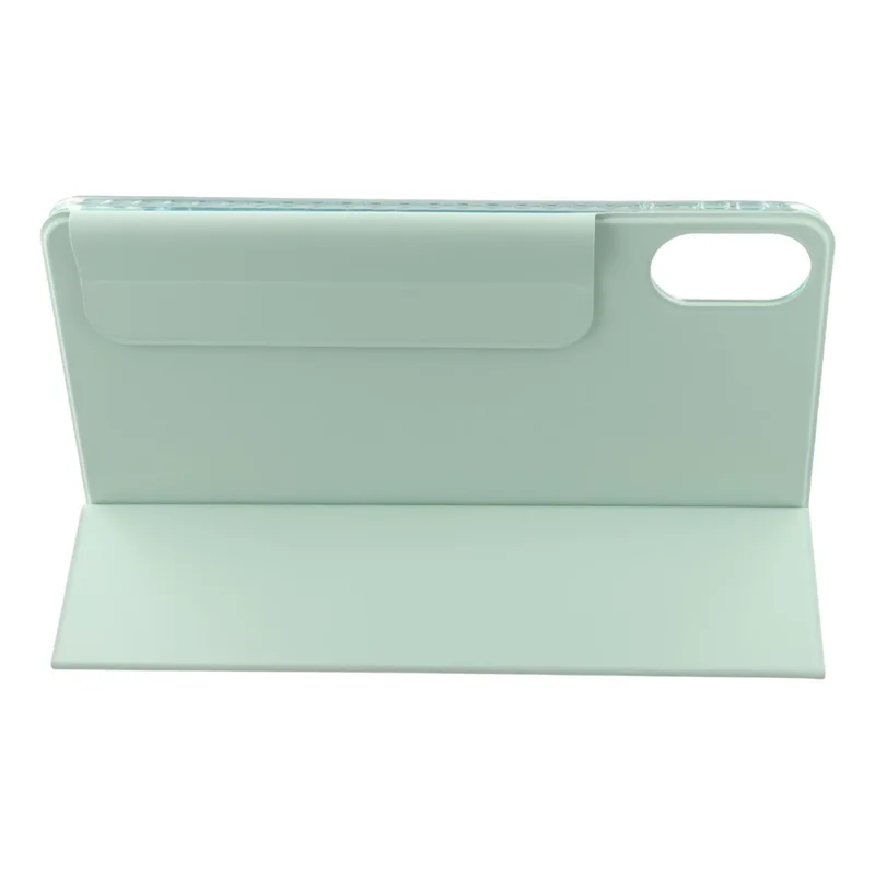 For Xiaomi Redmi Pad 2 Case Folding Stand Magnetic Leather Tablet Cover - Light Green