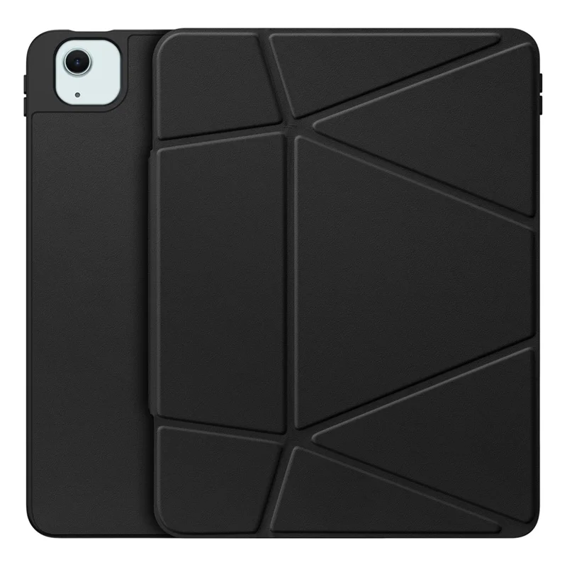 Étui pour tablette DUX DUCIS Vers Series pour iPad Air 11 (2025) / (2024) / iPad Air (2022) / (2020) / iPad Pro 11 (2022) / (2021) / (2020) - Couverture en cuir avec support - Noir