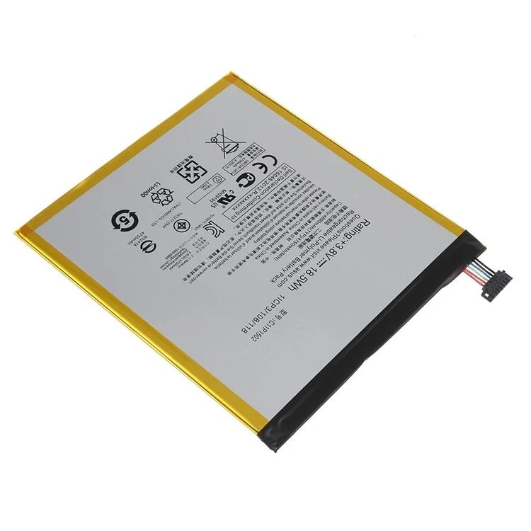 Pour Asus ZenPad 10 Z300C 3,80 V 4750 mAh Batterie Li-Polymère de rechange (Encodage : C11P1502) (sans logo)