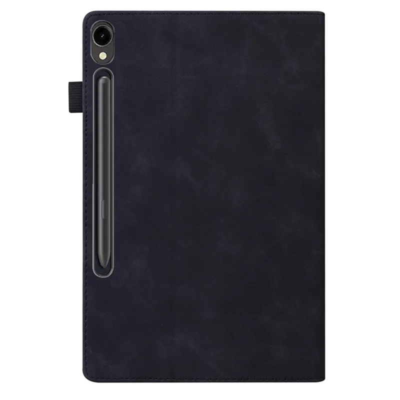 Tablet Case For Samsung Galaxy Tab S11 / S10 Lite / S10 FE / S9 / S9 FE / S8 / S7 PU Leather Protective Folio Cover with Card Holder - Black