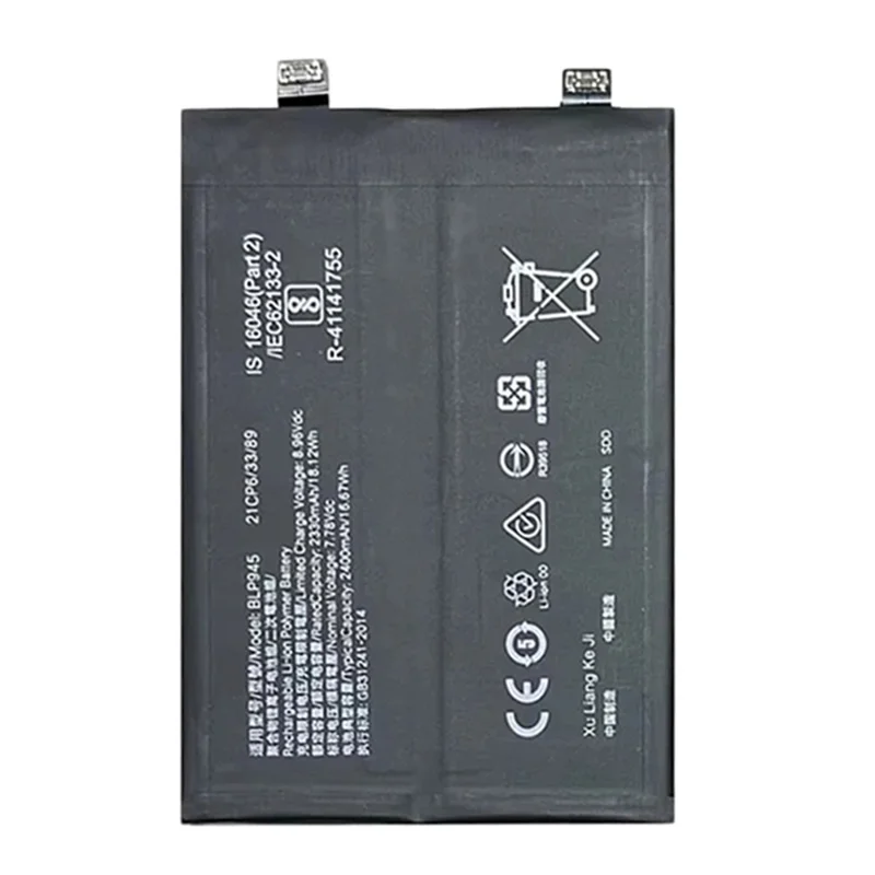 OnePlus 10T 5G 7,76V 4660mAh Li-Polymer Batterie-Baugruppe (Ohne Logo) (Kodierung: BLP945)