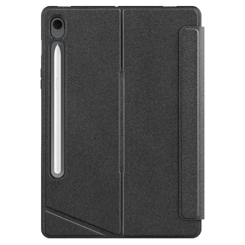 For Samsung Galaxy Tab S10 Lite Leather Case + Bluetooth-Compatible Keyboard with Backlight Trackpad