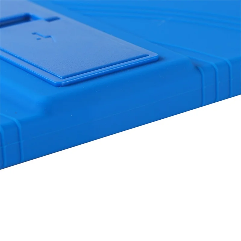 For Doogee T40 Pro Case Adjustable Kickstand Silicone Tablet Protective Cover - Dark Blue