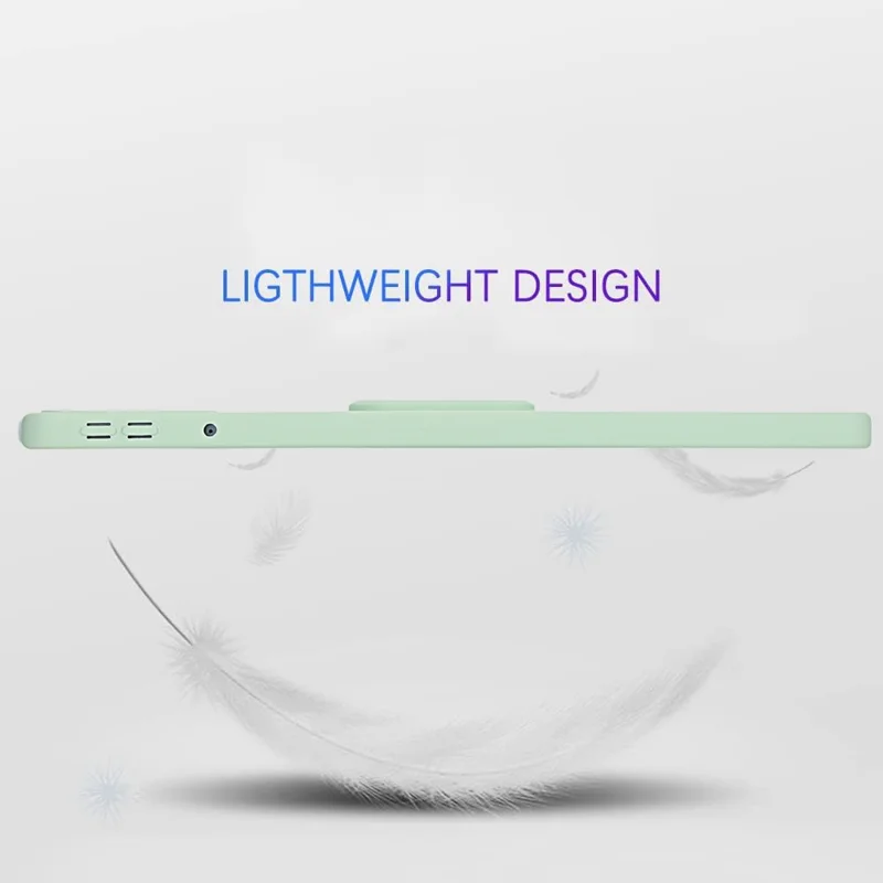 For Xiaomi Redmi Pad 2 Case TPU + PC Skin-Friendly Kickstand Tablet Cover - Mint Green