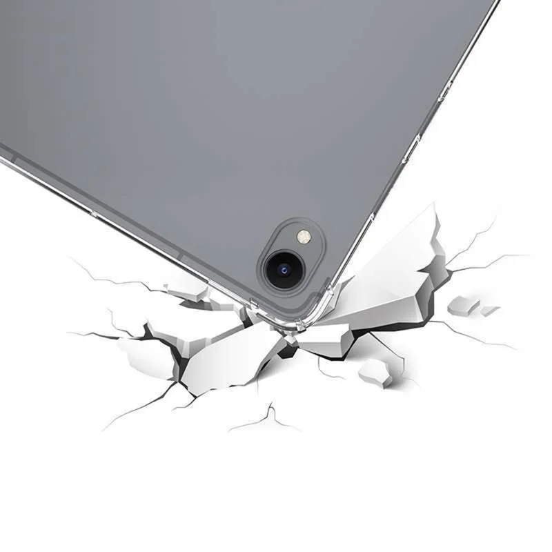 For Samsung Galaxy Tab S11 Case Four Corner Shockproof Clear Tablet TPU Cover