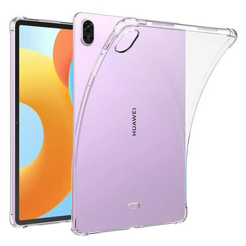 Чехол для Huawei MatePad 11.5 2025 с защитой от ударов по четырем углам, прозрачный, из ТПУ