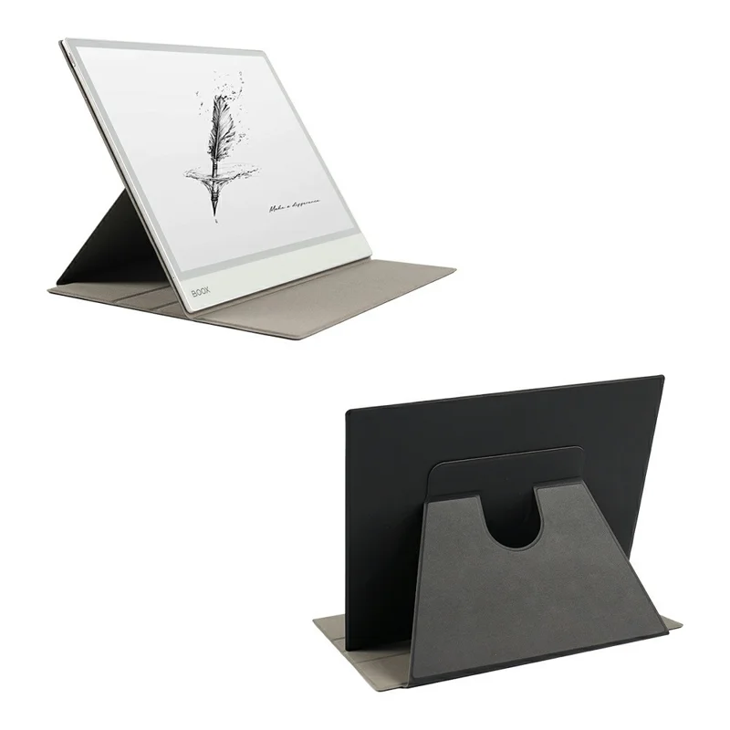 Voor Onyx BOOX Note Max Hoes Roterende Stand Magnetische Leren Cover met Automatisch Inschakelen/Uitschakelen