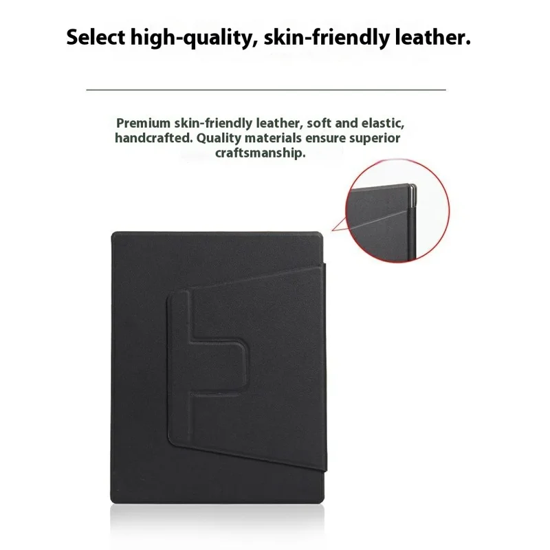 Voor Onyx BOOX Note Max Hoes Roterende Stand Magnetische Leren Cover met Automatisch Inschakelen/Uitschakelen