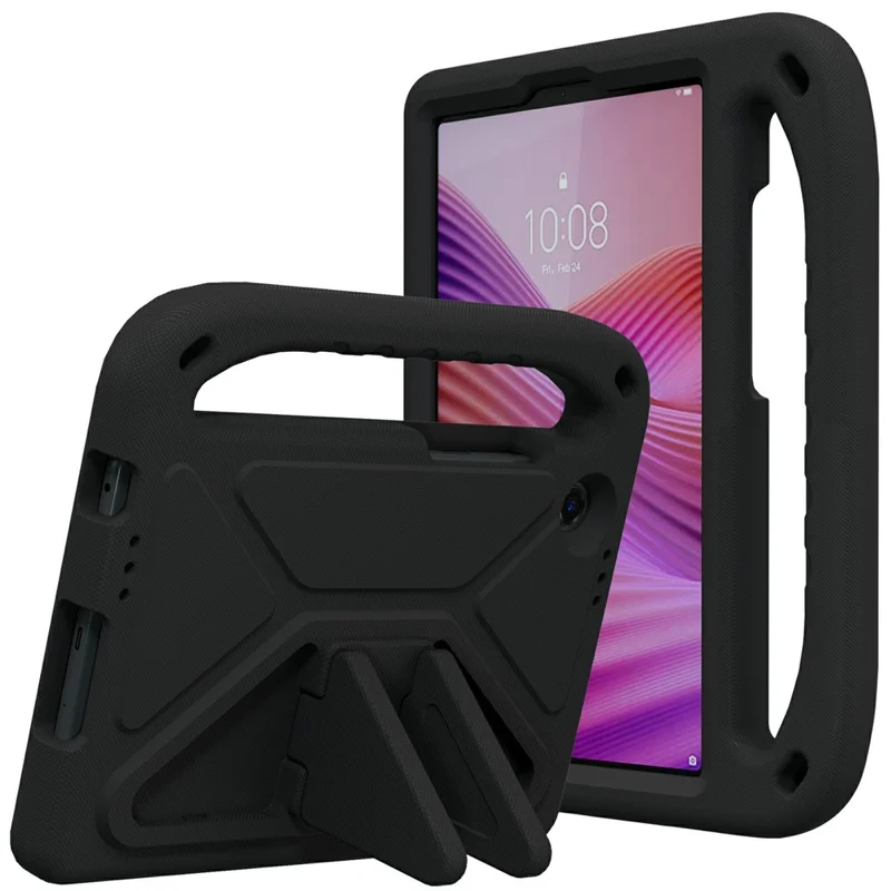 For Lenovo Tab K9  /  One Case Hand Grip Kickstand Tablet EVA Cover - Black