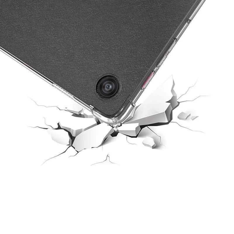 TPU beskyttelsesdæksel til T-Mobile REVVL Tab 2 (2025) med stødfast klart dæksel og skærmfilm i bundet glas