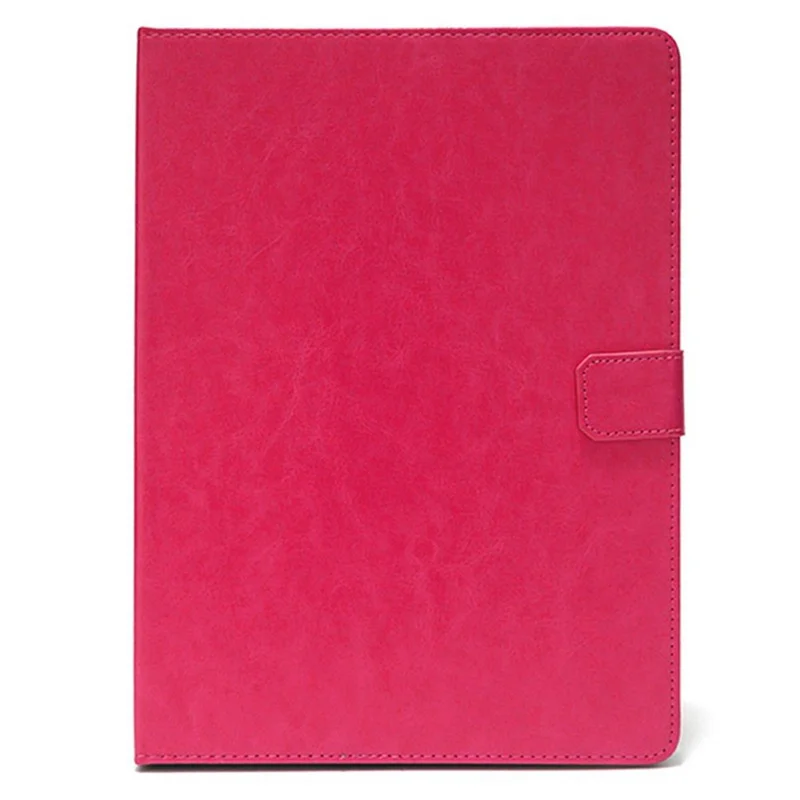 For 9 - 10 Inch Tablets Case with Stand Card Holder Universal Hook Design Leather Cover - Red
