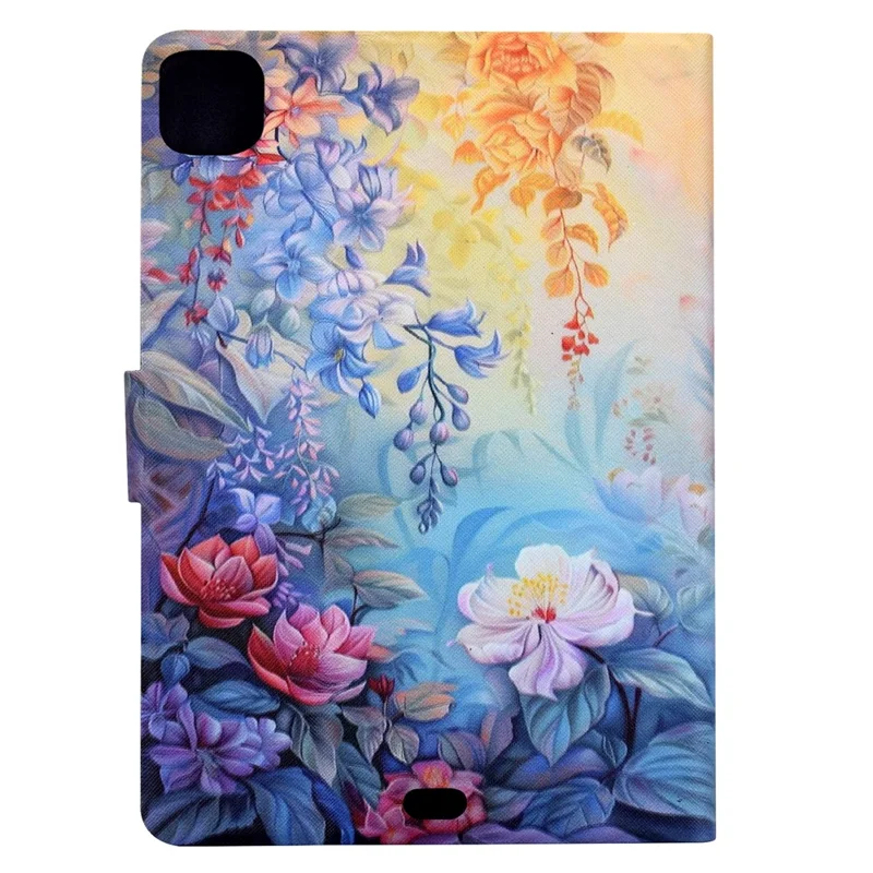Leather Case for iPad Air 11(2025) / (2024) / iPad Air (2022) / (2020) / iPad Pro 11 (2022) / (2021) / (2020) / (2018) Pattern Paint Cover Auto Sleep / Wake - Blossom