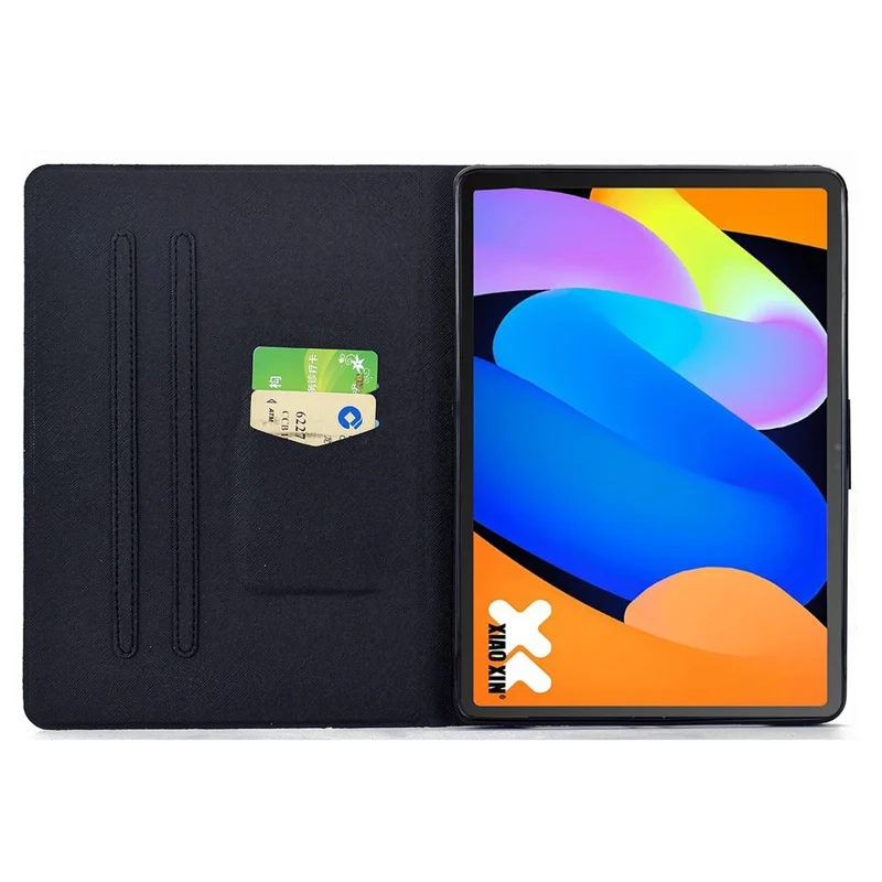 For Lenovo Tab K11 Gen 2 / Idea Tab / Xiaoxin Pad 11 2025 Case Colorful Pattern Painting Card Slots Stand Leather Tablet Cover with Auto Sleep / Wake - Blossom