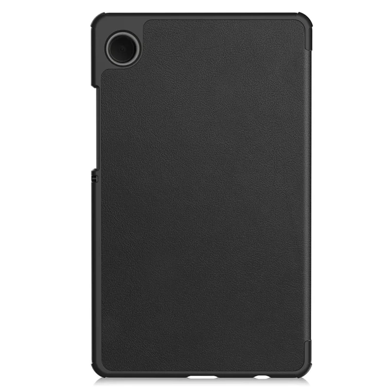 For Samsung Galaxy Tab A11 / A9 Case Anti-Drop Leather Stand Tablet Cover - Black