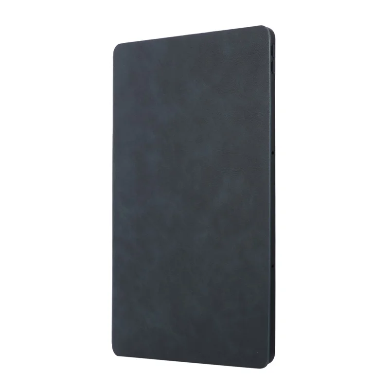 For Lenovo Idea Tab Plus Shockproof Case PU Leather Tablet Cover with Stand - Blue