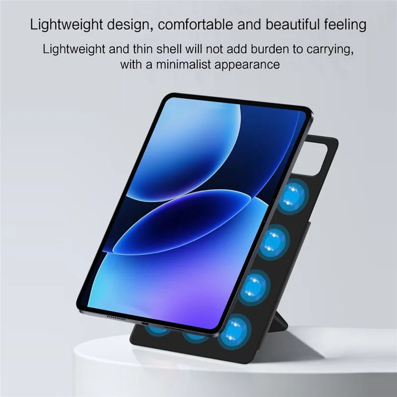 For Xiaomi Pad 8 Pro / Pad 8 Leather Case Origami Stand Magnetic Tablet Cover Auto Wake / Sleep