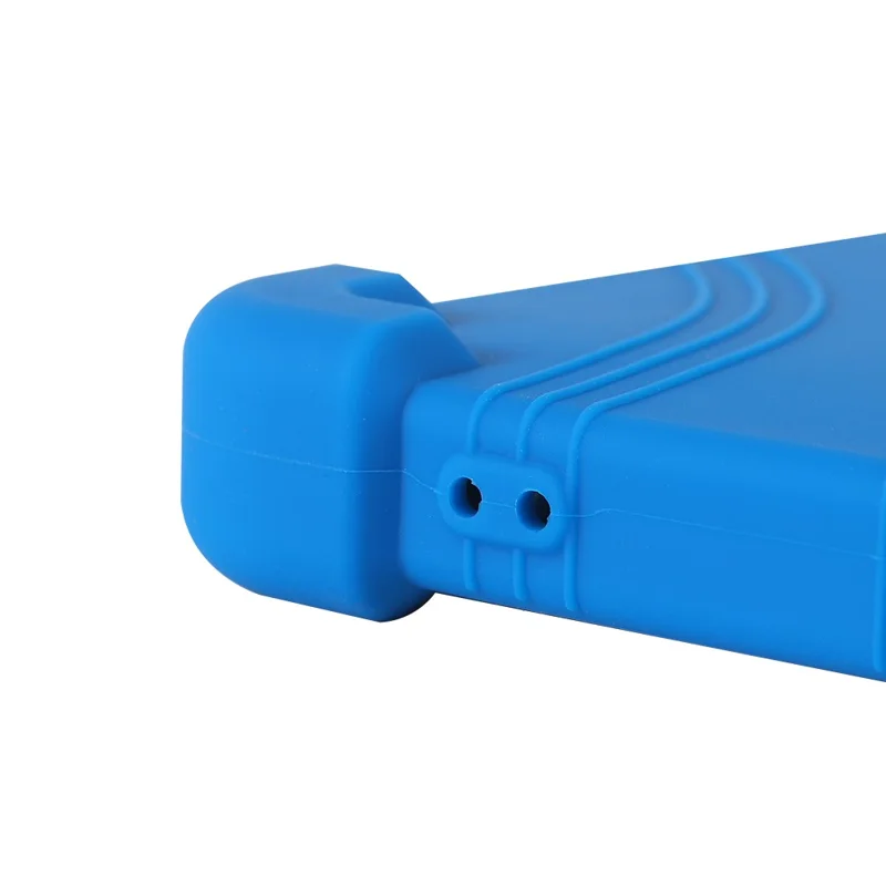 For Huawei MatePad Mini Case Adjustable Kickstand Silicone Tablet Protective Cover - Dark Blue