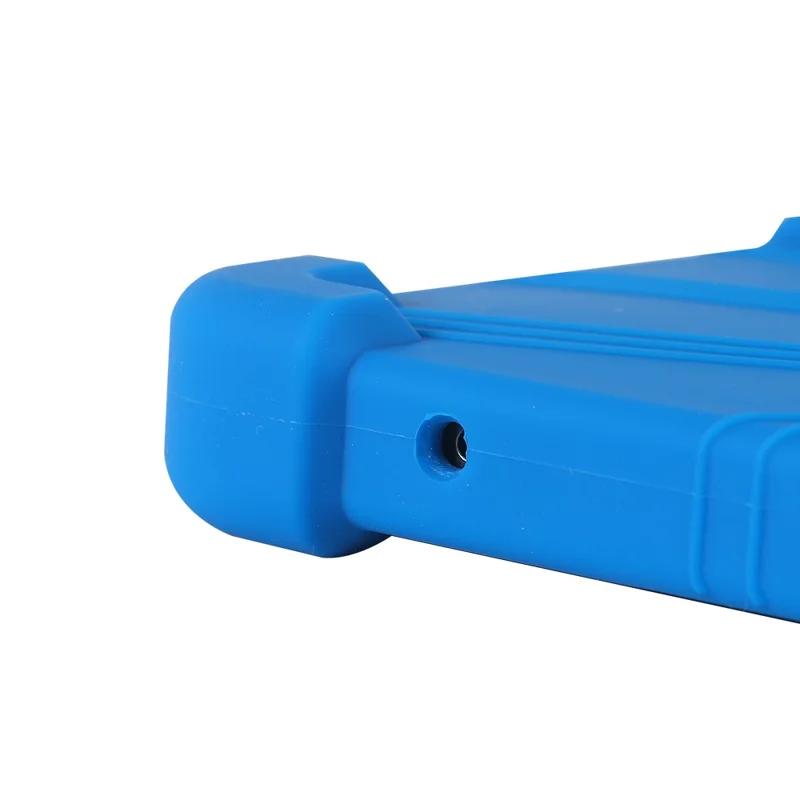 For Huawei MatePad Mini Case Adjustable Kickstand Silicone Tablet Protective Cover - Dark Blue