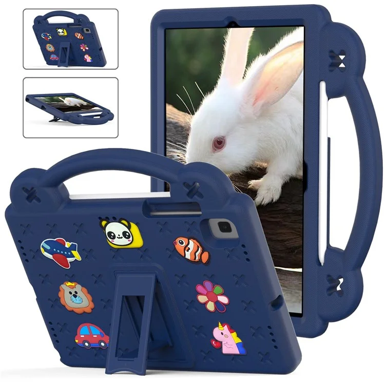 For Samsung Galaxy Tab S6 Lite (2020) / (2022) / (2024) / A7 10.4 (2020) / (2022) S6 10.5 2019 SM-T860 / S5e 10.5 (2019) SM-T720 EVA Case - Navy Blue