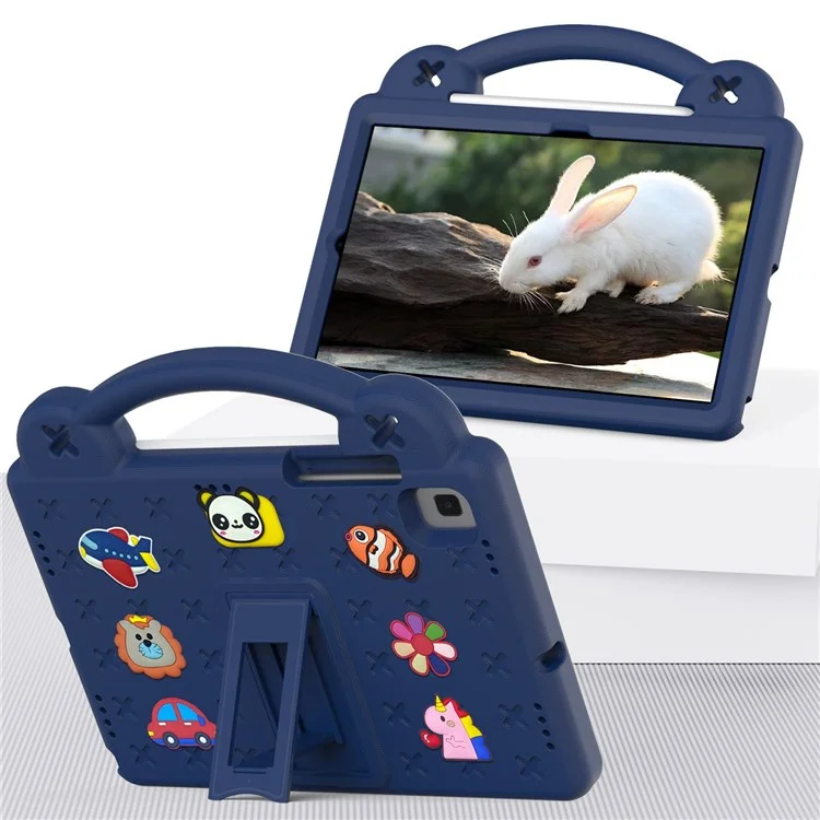 For Samsung Galaxy Tab S6 Lite (2020) / (2022) / (2024) / A7 10.4 (2020) / (2022) S6 10.5 2019 SM-T860 / S5e 10.5 (2019) SM-T720 EVA Case - Navy Blue