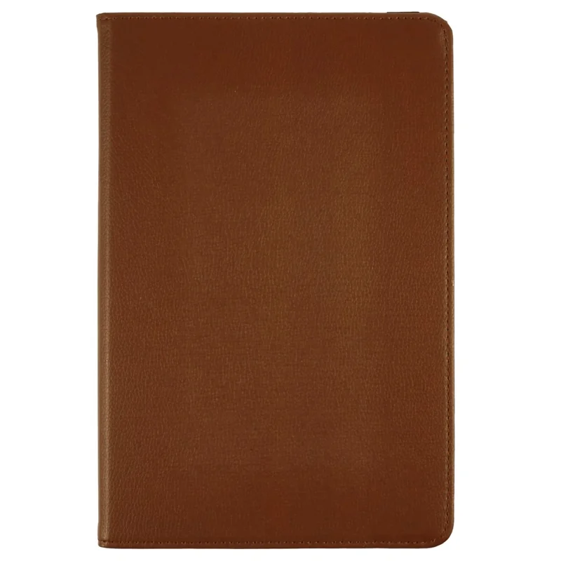 Custodia per Samsung Galaxy Tab S11 Rotazione Stand PU Pelle + PC Tablet Cover con Fascia Elastica - Marrone