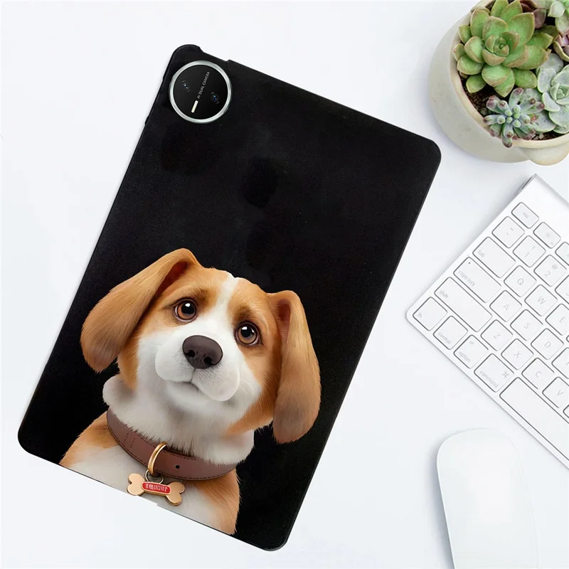 غطاء رقيق مطبوع عليه نمط لهواوي ميت باد ميني، غطاء حماية من مادة TPU للتابلت - Harrier