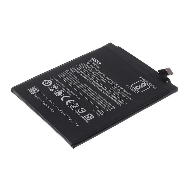 For Xiaomi Redmi Note 4X 3.85V 4100mAh Rechargeable Li-ion Polymer Battery Replacement Part (BN43) (without Logo)