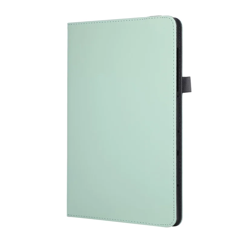Tablet Case For Samsung Galaxy Tab S10 Lite  /  S10 FE  /  S9 FE  /  S9 Foldable Stand Leather Cover with Handheld Wristband - Green