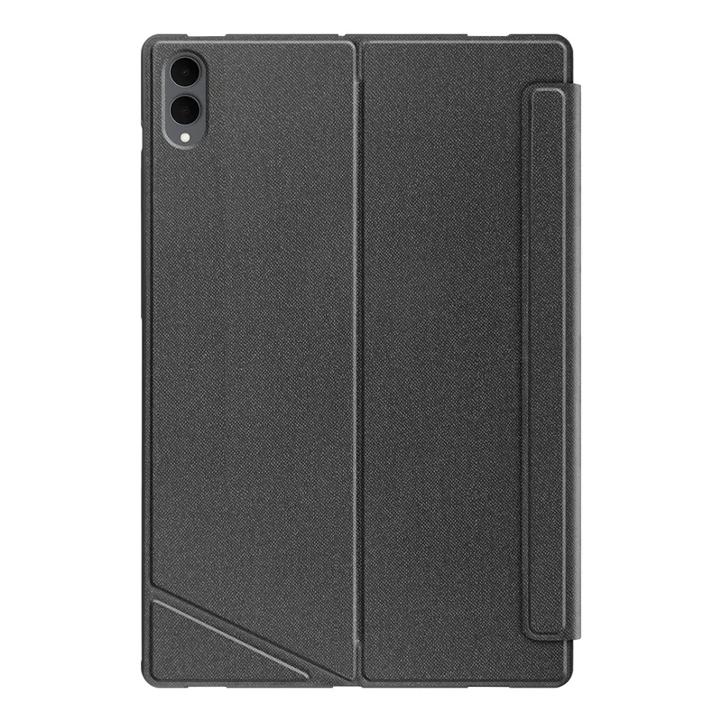 For Samsung Galaxy Tab S11 Ultra Leather Case + Bluetooth-Compatible Keyboard with Backlight Trackpad