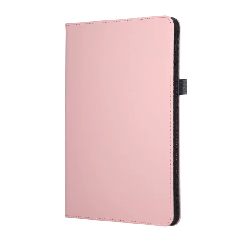 For Xiaomi Redmi Pad 2 Case Foldable Stand Leather Tablet Cover with Handheld Wristband - Pink