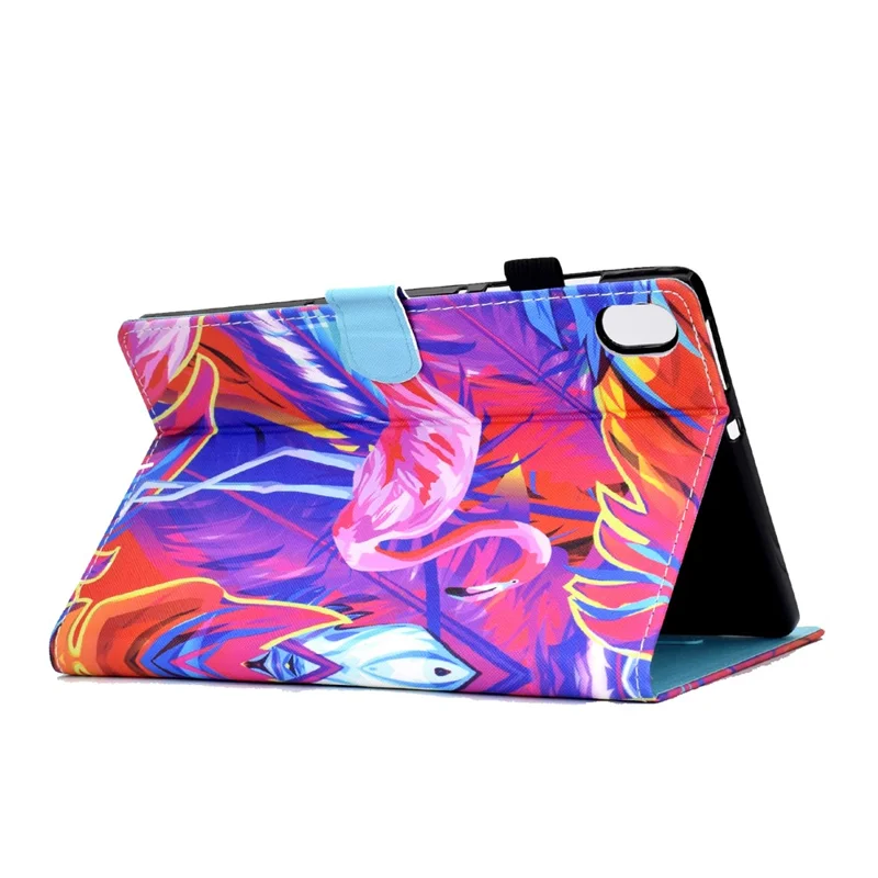 For Samsung Galaxy Tab S11 Case Pattern Printing Leather Tablet Cover with Card Holder - Bird