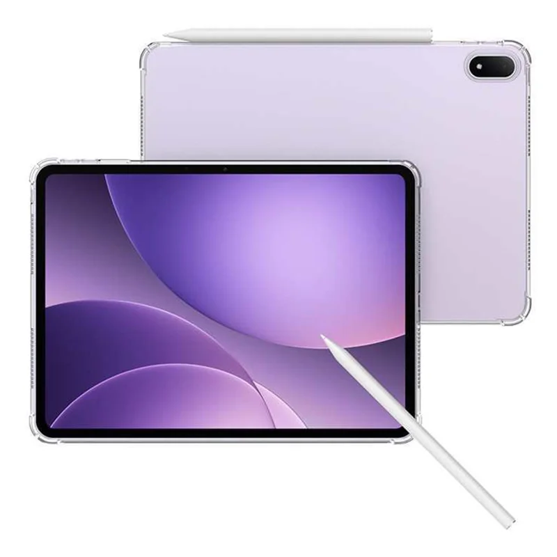 For Oppo Pad 5 Case Four Corner Shockproof Clear Tablet TPU Cover