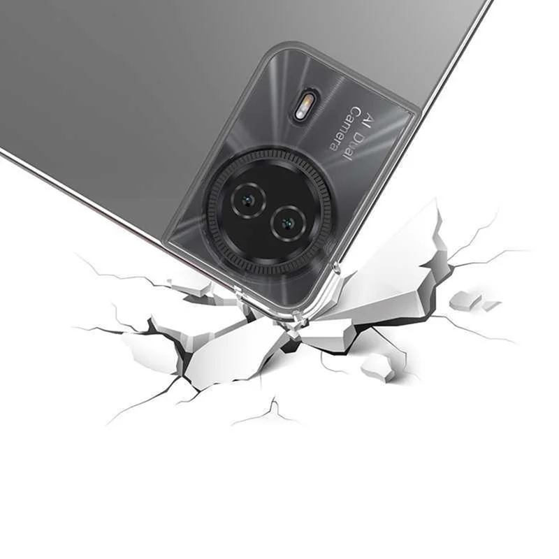 For Teclast T50 Plus Case Four Corner Shockproof Clear Tablet TPU Cover