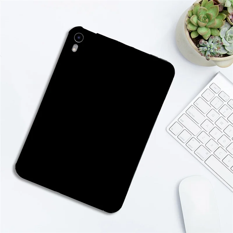 Für iPad mini (2024) / (2021) Hülle Slim Matte TPU Schutzhülle - Schwarz