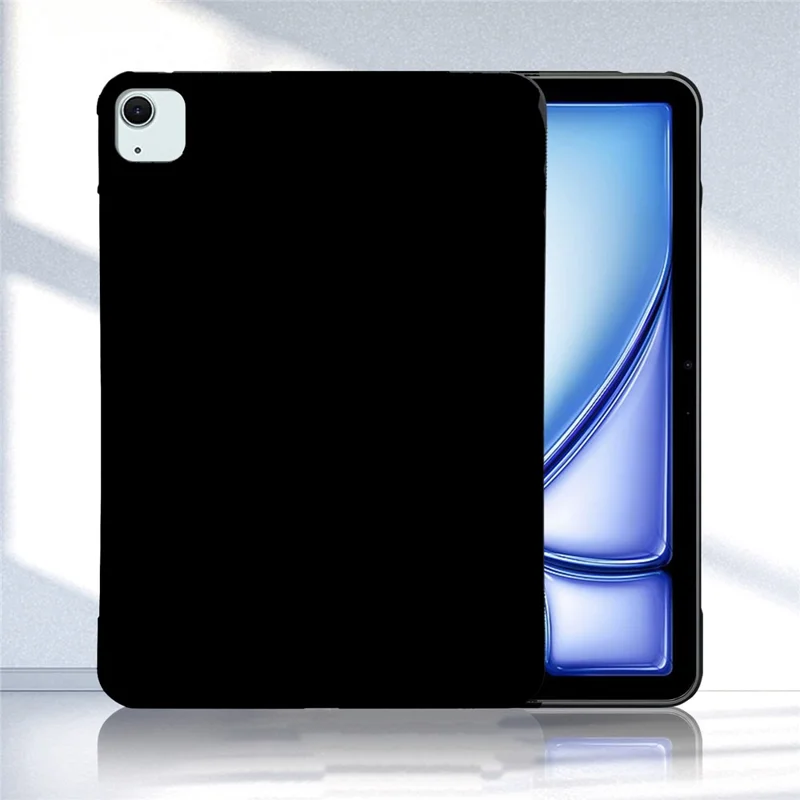 Capa de Tablet para iPad Air 11 (2025) / (2024) / Air (2022) / (2020) / iPad Pro 11 (2022) / (2021) / (2020) / (2018), Capa Protetora Slim Fosca TPU - Preto