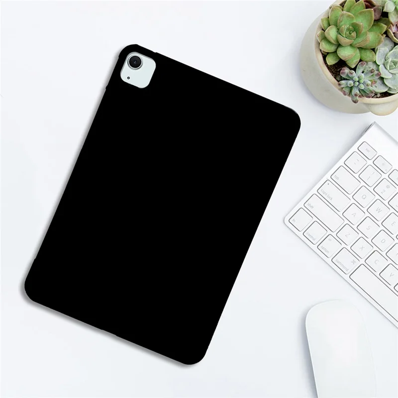 Capa de Tablet para iPad Air 11 (2025) / (2024) / Air (2022) / (2020) / iPad Pro 11 (2022) / (2021) / (2020) / (2018), Capa Protetora Slim Fosca TPU - Preto