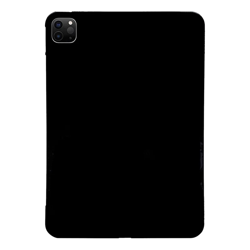 Étui pour tablette pour iPad Air 13 (2025) / (2024) / iPad Pro 13 (2025) / (2024) / iPad Pro 12.9 (2022) / (2021) / (2020) / (2018), Housse de protection mate et fine en TPU - Noir