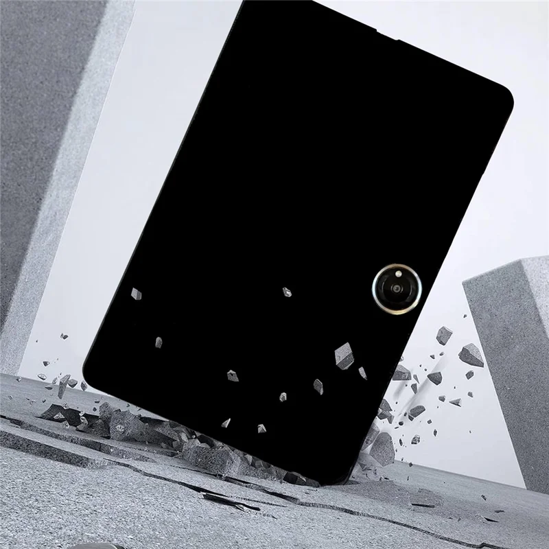 For OnePlus Pad 2 Case Slim Matte TPU Protective Tablet Cover - Black
