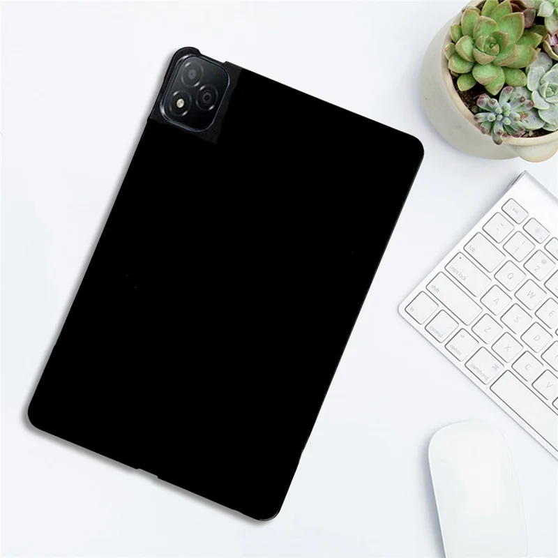 For Infinix Xpad Case Slim Matte TPU Protective Tablet Cover - Black