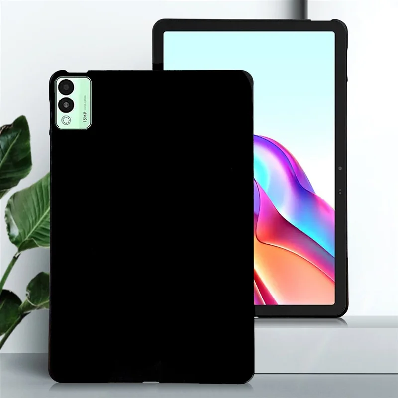 For TECNO Megapad 11 Case Slim Matte TPU Protective Tablet Cover - Black