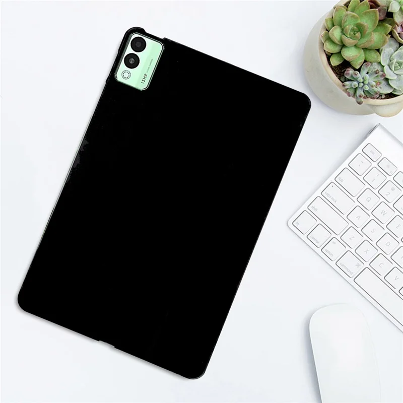 For TECNO Megapad 11 Case Slim Matte TPU Protective Tablet Cover - Black