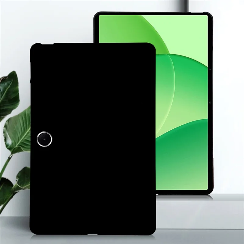 جراب رقيق من مادة TPU لجهاز Oppo Pad SE / OnePlus Pad Lite، غطاء واقي بلون أسود غير لامع